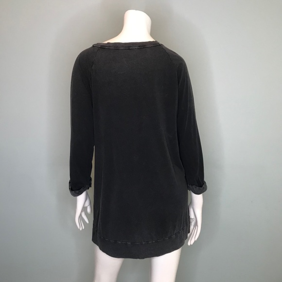 Aritzia TNA Boat Neck 3/4 Sleeve Top - Picture 2 of 3